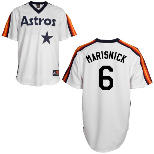 Jake Marisnick #6 MLB Jersey-Houston Astros Men's Authentic Home Alumni Association Baseball Jersey
